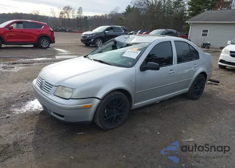 2002 Volkswagen Jetta Gls Tdi из США, поврежденный, VIN 3VWSP69M52M186502